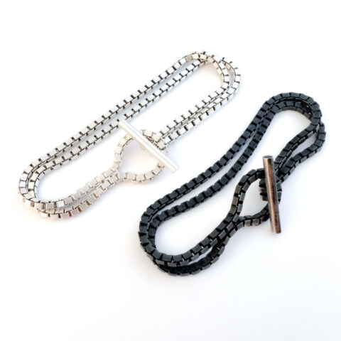 Armband zilver (925) "Back to Basic-Loop"