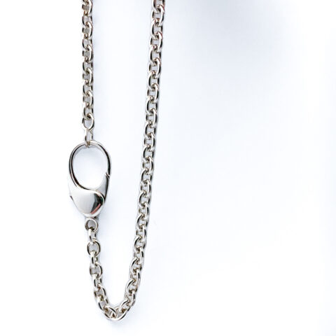 Ketting zilver (925) "Locked"