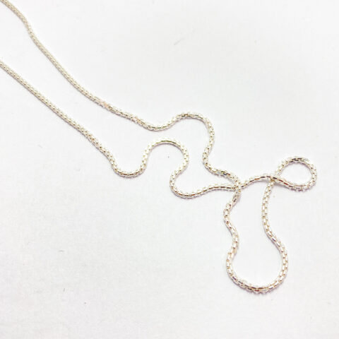 Ketting zilver (925) "Venetiaans"