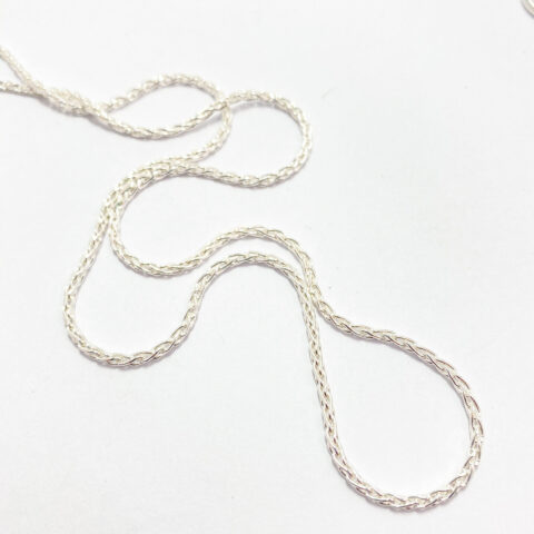 Ketting zilver (925) "Vossenstaart"