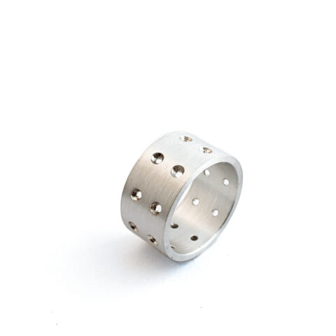 Ring zilver (925) "Hole in One"