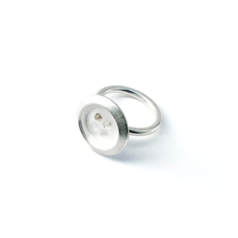 Ring zilver (925) Grote knoop