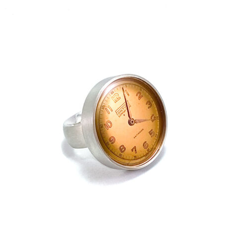Ring silver (925) dial "Pontiac"